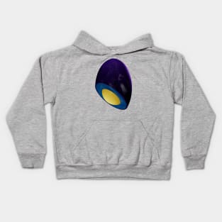 The world is an egg #2 Kids Hoodie